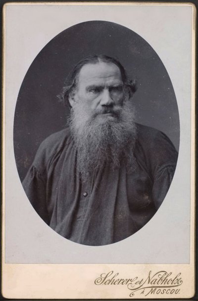 レオ・トルストイ、ロシア人作家、1900 作： Scherer Nabholz and Co