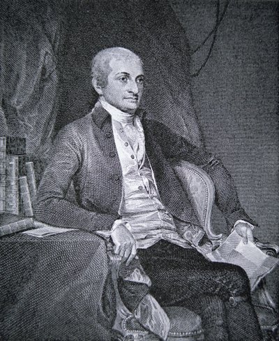 ジョン・ジェイ（1745-1829）（版画 作： School American