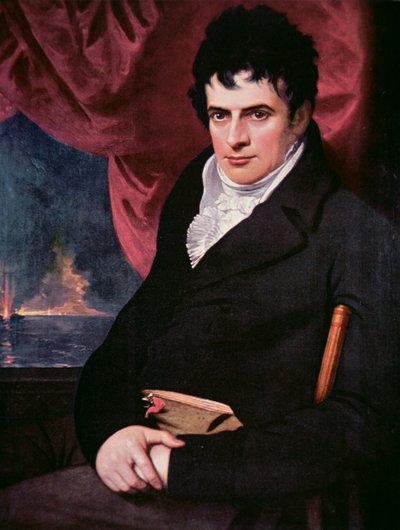 ロバート・フルトン（1765-1815）（油彩・キャンバス 作： School American