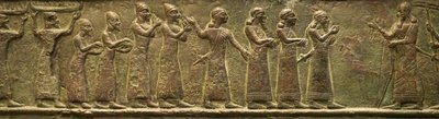古代アッシリア帝国のバラワット門（低浮き彫り） 作： School Assyrian