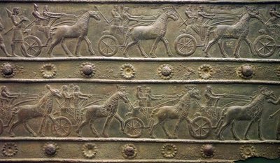 古代アッシリア帝国のバラワット門（低浮き彫り） 作： School Assyrian