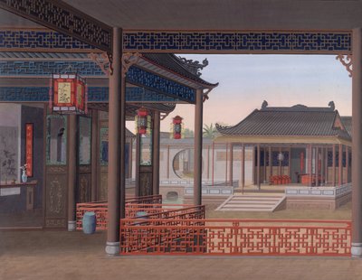 追加。 または。 2189 中国官吏の邸宅の内部図 作： School Chinese