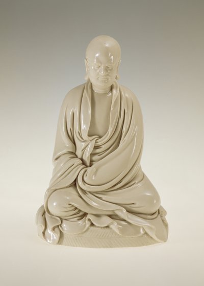 達磨（ダモ）、明王朝（1368-1644）（磁器） 作： School Chinese