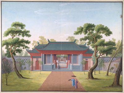 湖南寺 - 入口の門 作： School Chinese