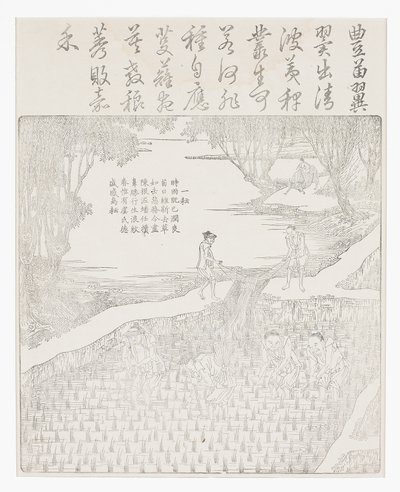 米の灌漑 作： School Chinese