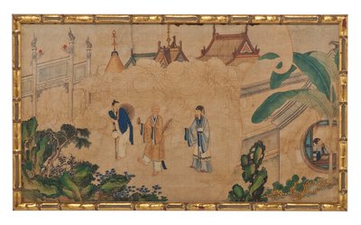 赤い部屋の夢からの 24 の場面の 1 つ 作： School Chinese