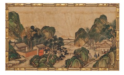 赤い部屋の夢からの24の場面の1つ 作： School Chinese