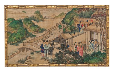 赤い部屋の夢からの 24 の場面の 1 つ 作： School Chinese