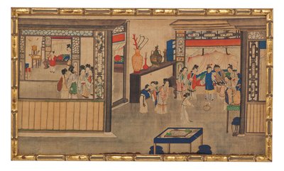 赤い部屋の夢からの 24 の場面の 1 つ 作： School Chinese