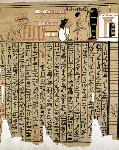 エジプトのヒエログリフ 作： School Egyptian