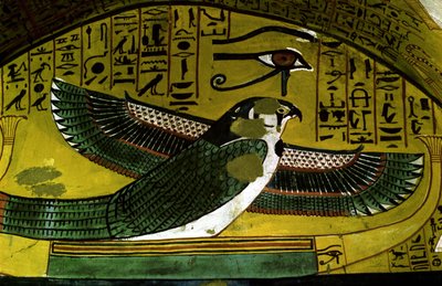 ルクソール - テーベ：DEIR EL MEDINEHのウェブサイト。職人の村とネクロポリス。第18王朝時代の墓の詳細。 作： School Egyptian