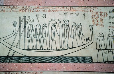 ルクソール、テーベNILの左岸：王家の谷、トゥトモシス3世の墓 作： School Egyptian