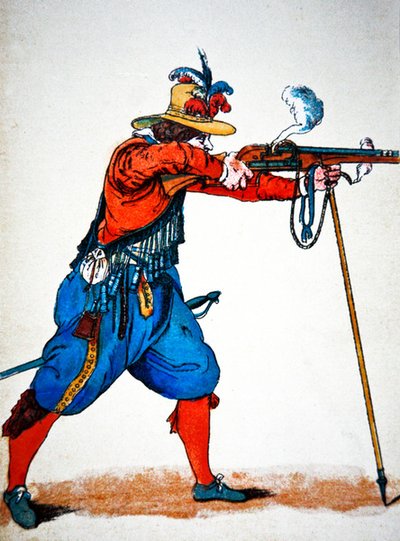 A Musketeer（カラーリトグラフ） 作： School English
