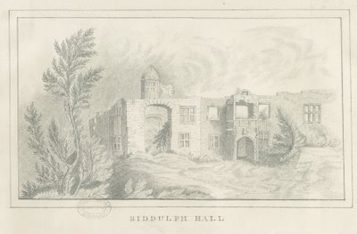 ビダルフホール（旧）：鉛筆画、nd [？1830s]（描画） 作： School English