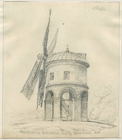 チェスタートン-風車：鉛筆画、nd [？17セント]（描画） 作： School English