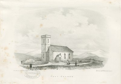 フォックス教会：リトグラフ、nd [c 1840] （プリント 作： School English