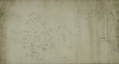 ロンドン、ウィレスデンの地図(リトグラフ) 作： School English