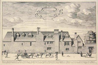 1369年のNovum Hospitium(彫刻) 作： School English
