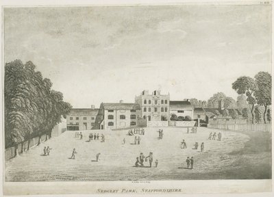 セッジリーパークスクール：アクアチント彫刻、nd [c 1797]（印刷） 作： School English