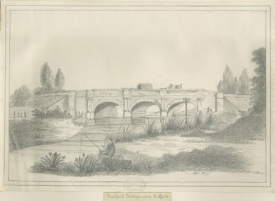 Stafford - Radford Bridge: pencil drawing, nd [?19世紀] (drawing) 作： School English