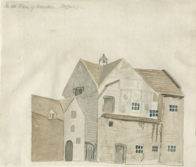 Stafford - The Old House of Correction: 水彩画, nd [?early 19 cent] (絵画) 作： School English
