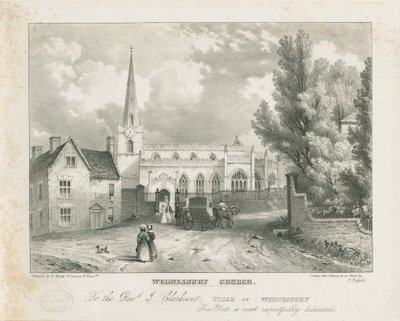 Wednesbury Church: lithograph, nd [(プリント) 作： School English