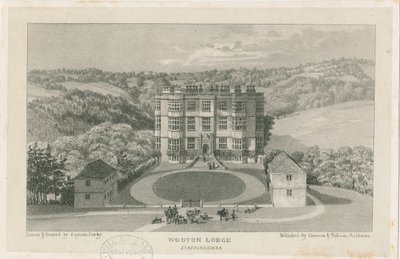 ウートン・ロッジ：リトグラフ, nd [c 1839] (プリント) 作： School English