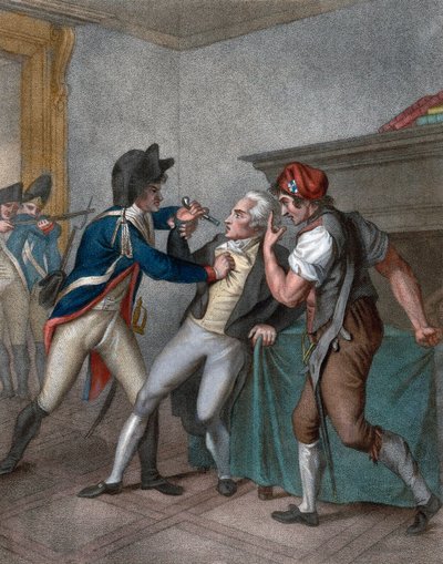 Maximilien Robespierre, on 27-07-1794 - The Apprehension of Robespierre - Robespierre