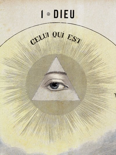 神の定義は「存在する者」。 作： School French