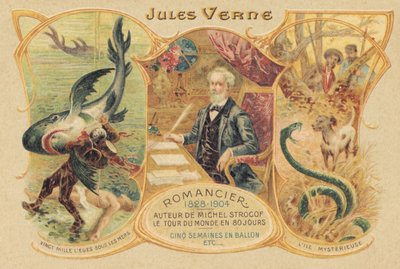 ジュール・ヴェルヌとその代表作（印刷物） 作： School French