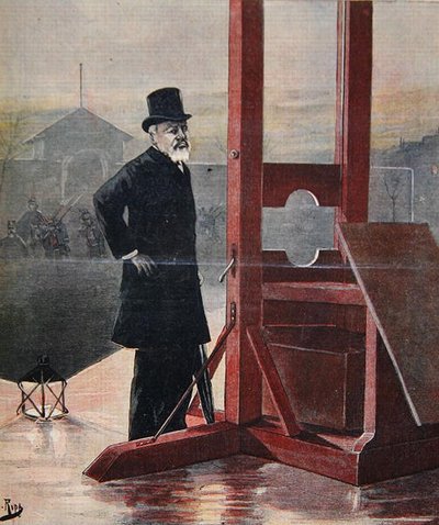 「Le Bourreau」、死刑執行人 Deibler (1863-1939)、1900 年代初頭 作： School French