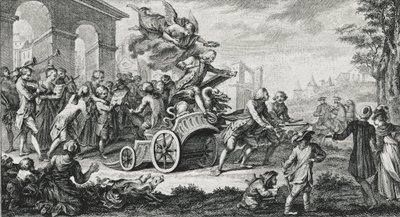 Le Triomphe by Jean-Philippe Rameau (Jean Philippe) (1683-1764) - イギリスの作曲家、チェンバロ奏者、オルガン奏者、音楽理論家 作： School French
