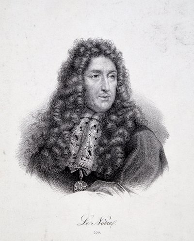 アンドレ・ル・ノートルの肖像（レノートル 作： School French