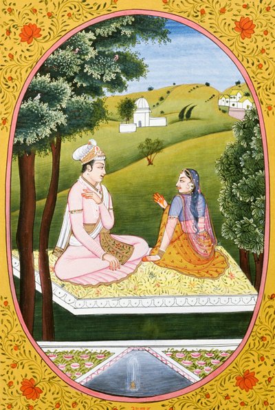 ヒンズー教の月、灰の広告のための年間カレンダーの絵と絵画、インド 作： School Indian