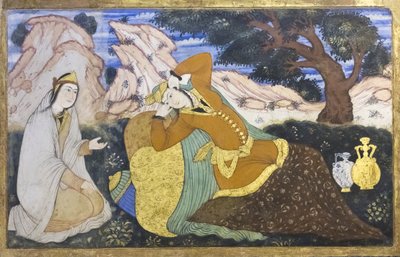 チェヘル ソトゥーン パレス、エスファハーン、イランでフレッシュ 作： School Iranian