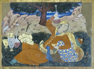 チェヘル ソトゥーン パレス、エスファハーン、イランでフレッシュ 作： School Iranian