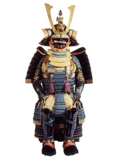 武士の鎧兜 江戸時代 （ミクストメディア 作： Japanese School