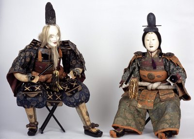 少年会に登場する江戸時代の日本人形。キャピエ・コレクションパリ 作： Japanese School