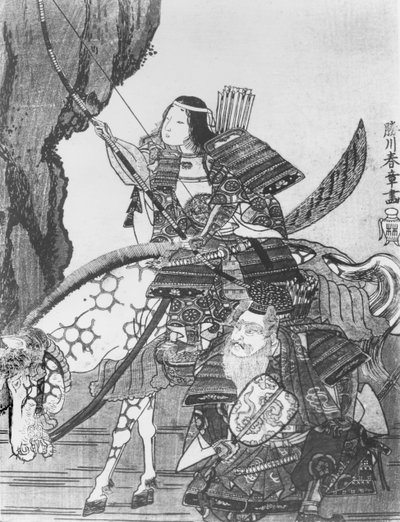 神功皇后(リトグラフ) 作： Japanese School