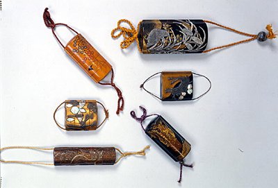 六印籠 江戸時代(1603-1868) 17-18世紀 金地螺鈿蒔絵 作： Japanese School