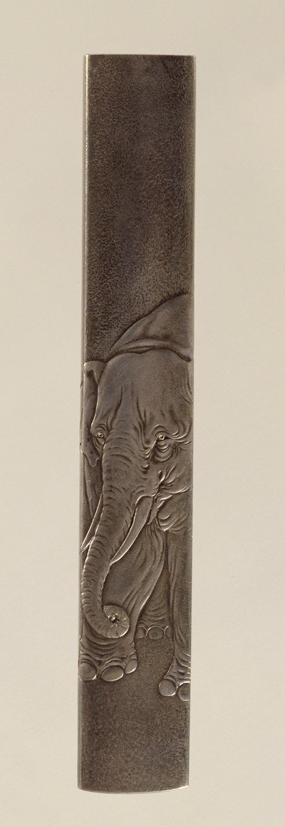 刀装具 江戸時代1615～1868年（象嵌銅器）（裏面は142625参照 作： Japanese School