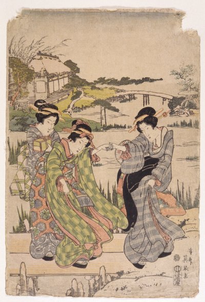 無題（カラー木版画） 作： School Japanese