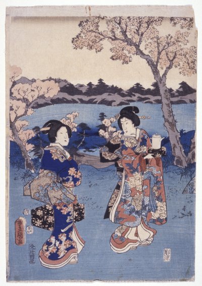 無題（カラー木版画） 作： School Japanese