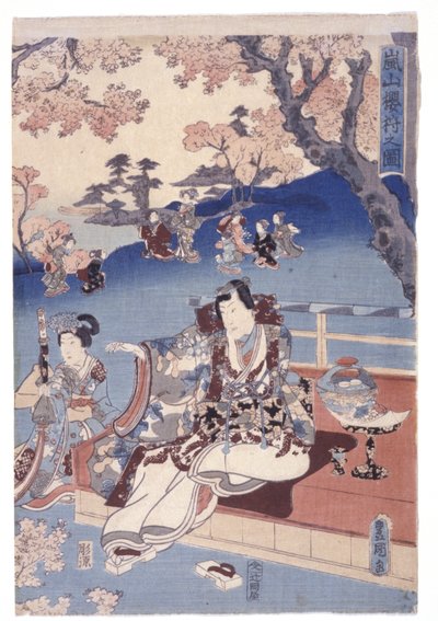 無題（カラー木版画） 作： School Japanese