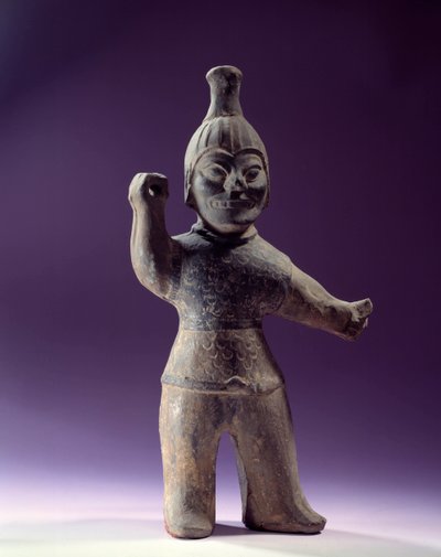 アートコリーン：エクソシストのフィギア。三国志の時代（紀元前57年〜紀元後668年）。パリ、セルヌスキ美術館 作： School Korean