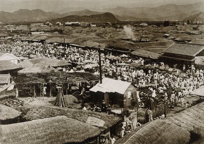 韓国・大邱（テグ）市の市場の様子 作： School Korean