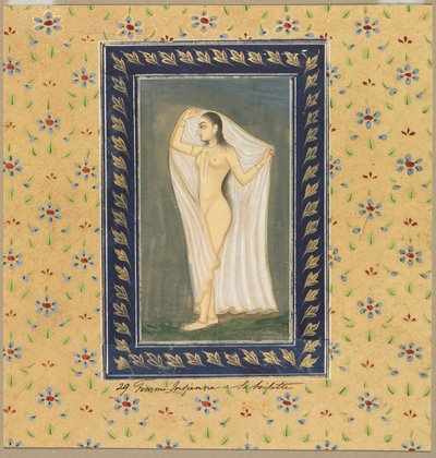 風呂上がりの女 作： School Mughal