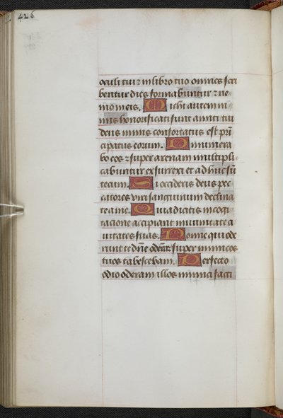 列王記第9巻、f.227v、時祷書、サラムの使用（「アン・ブーリンの時祷書」）（ヴェラム） 作： School Netherlandish