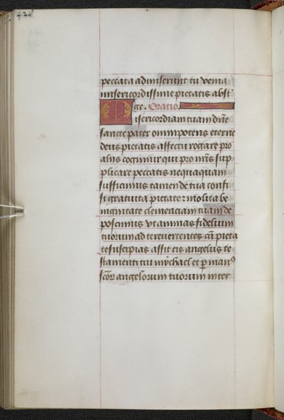 列王記第9巻、f.228v、時祷書、サラムの使用（「アン・ブーリンの時祷書」）（ヴェラム） 作： School Netherlandish