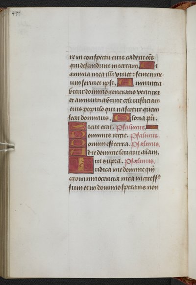 キングス9世、f.234v、時祷書、サラムの使用（「アン・ブーリンの時祷書」）（ヴェラム） 作： School Netherlandish